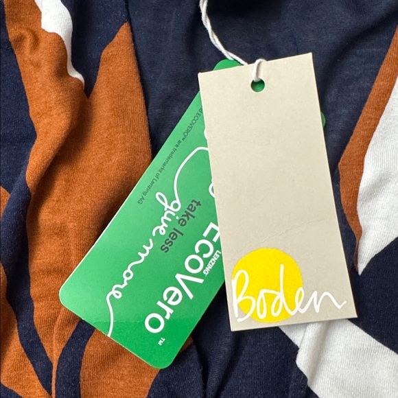 Boden Eleanor Jersey Faux Wrap Midi Dress - Picture 9 of 10